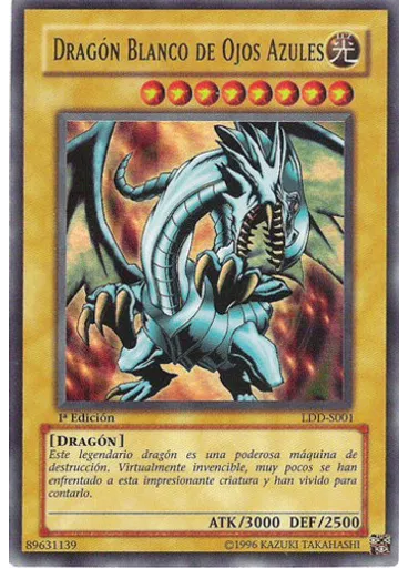 Dragón Blanco de Ojos Azules