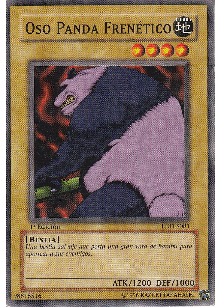 Oso Panda Frenético