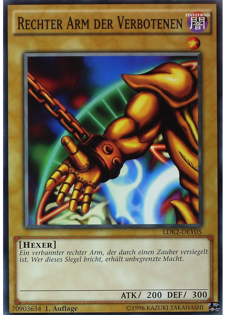 Rechter Arm der Verbotenen