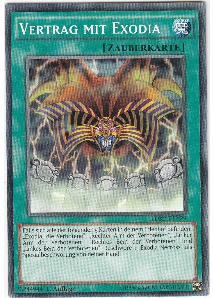 Vertrag mit Exodia