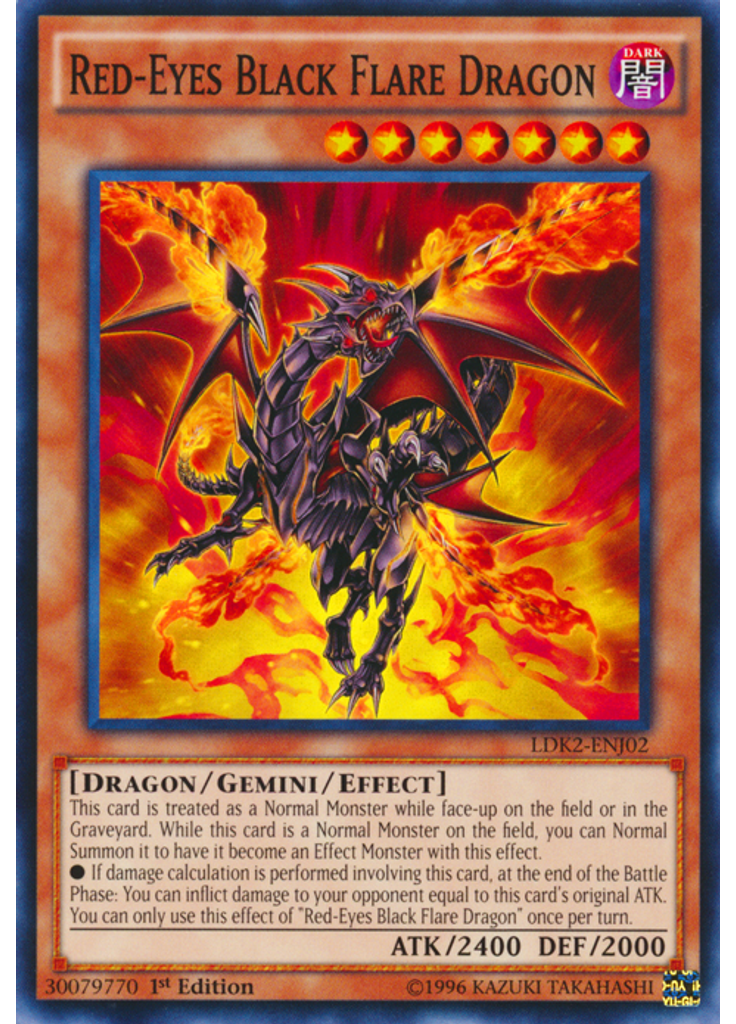Red-Eyes Black Flare Dragon