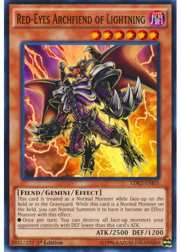 Red-Eyes Archfiend of Lightning — Legendary Decks II
