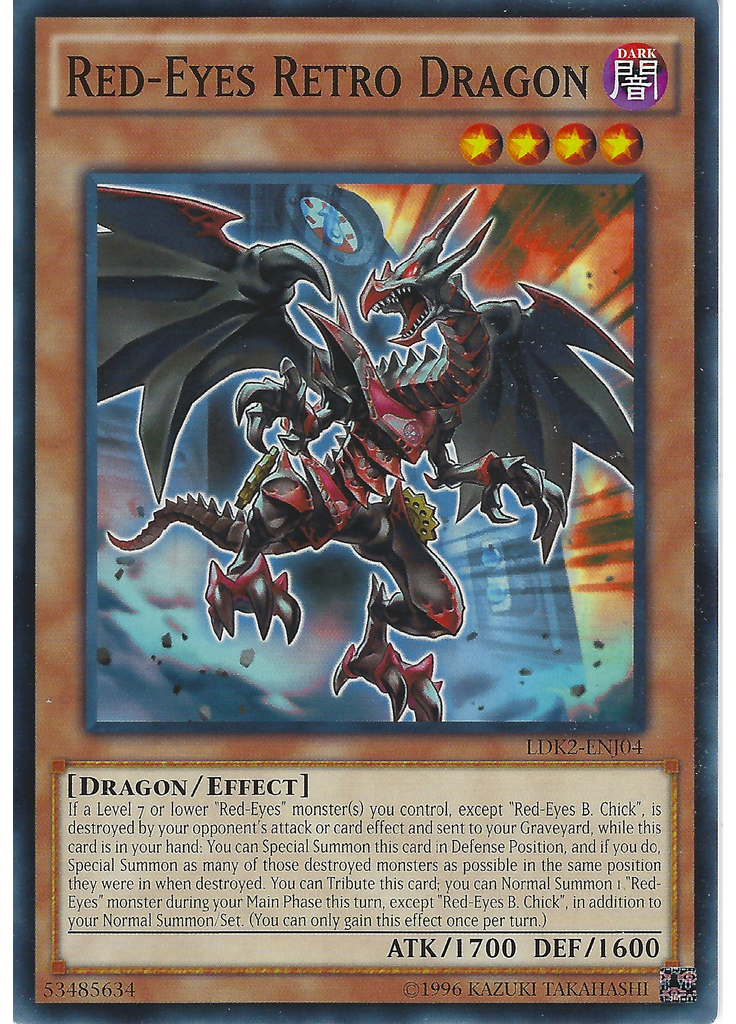 Red-Eyes Retro Dragon (Common Unlimited)