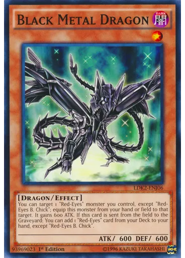 Black Metal Dragon