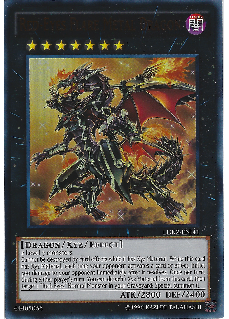 Red-Eyes Flare Metal Dragon (Ultra Rare Unlimited)