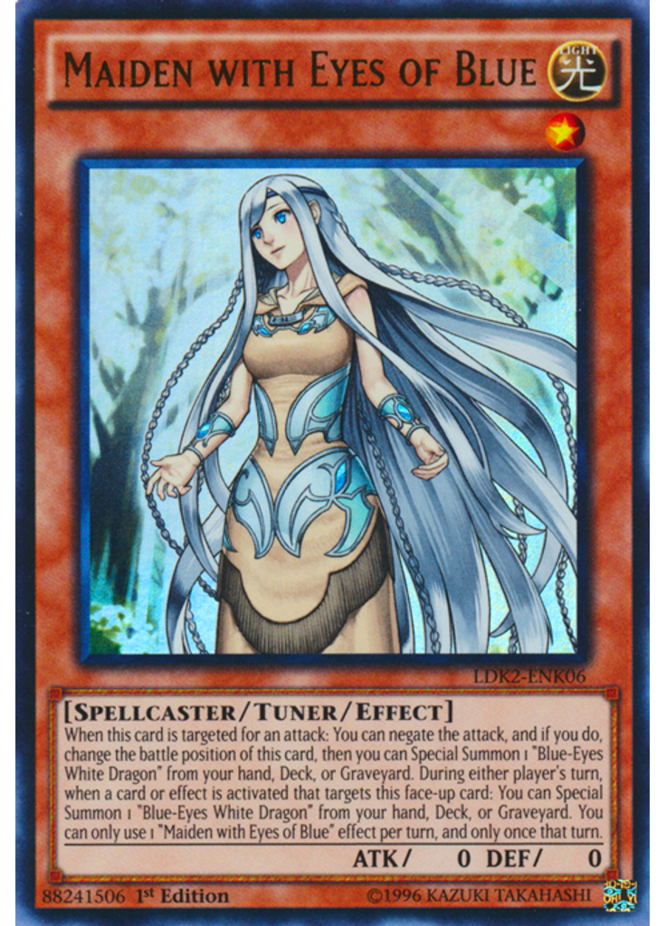 Maiden with Eyes of Blue