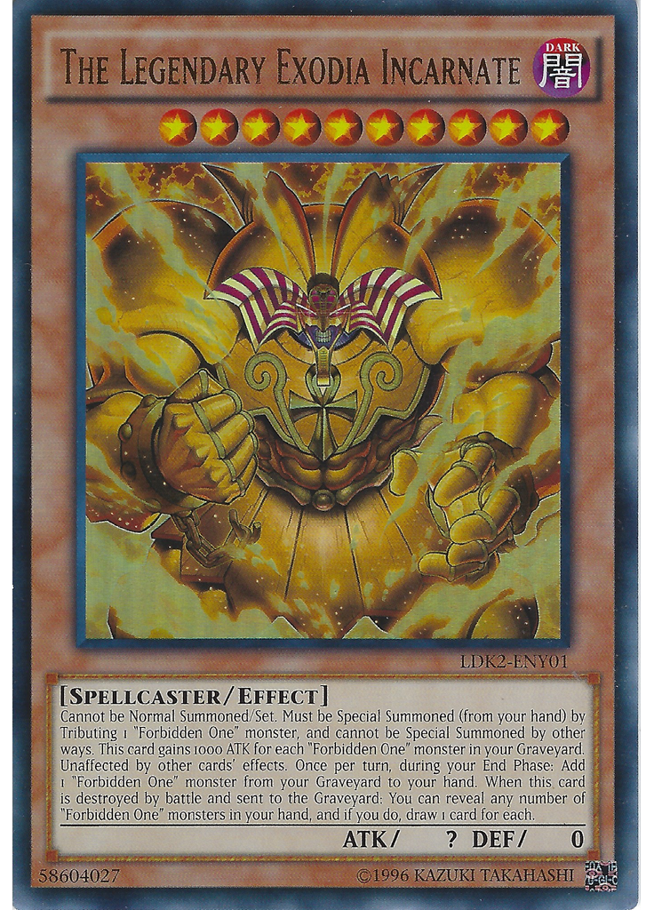 The Legendary Exodia Incarnate (Ultra Rare Unlimited)
