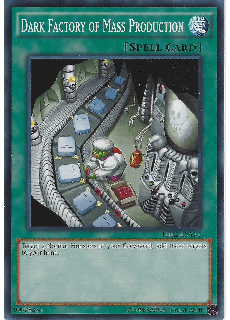 Dark Factory of Mass Production (Common Unlimited)