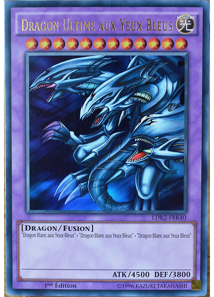 Dragon Ultime aux Yeux Bleus