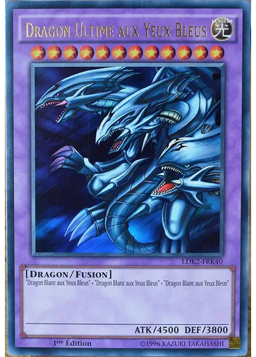 Dragon Ultime aux Yeux Bleus