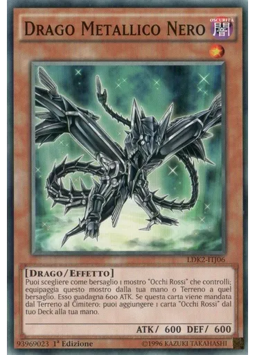 Drago Metallico Nero
