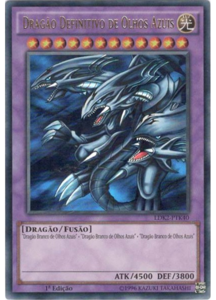 Dragão Definitivo de Olhos Azuis