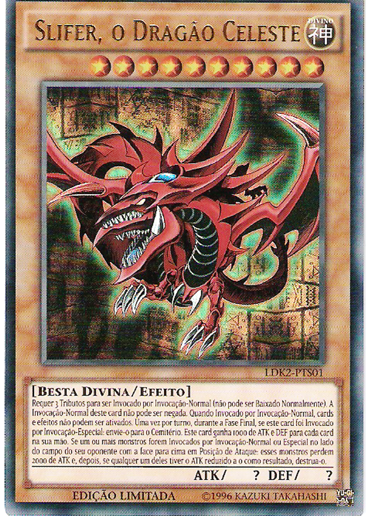 Slifer, o Dragão Celeste