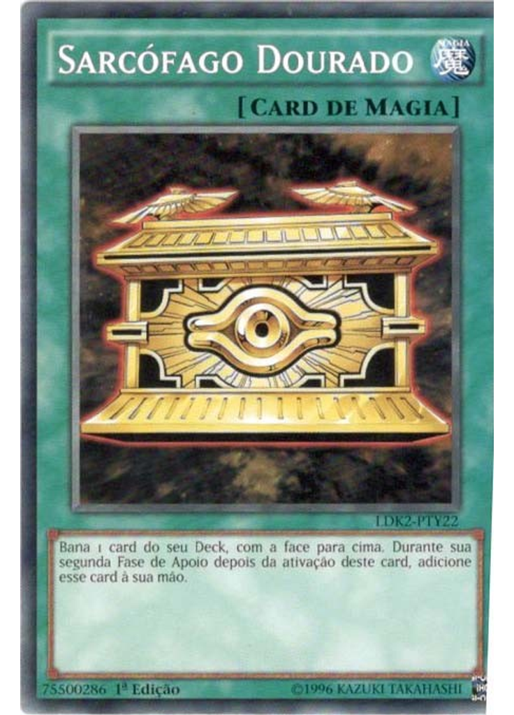 Sarcófago Dourado