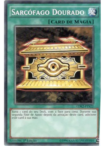 Sarcófago Dourado
