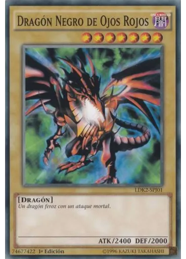 Dragón Negro de Ojos Rojos