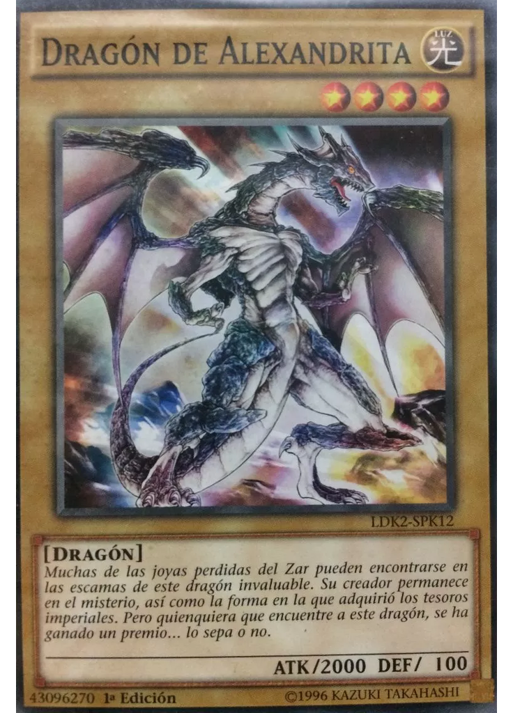 Dragón de Alexandrita