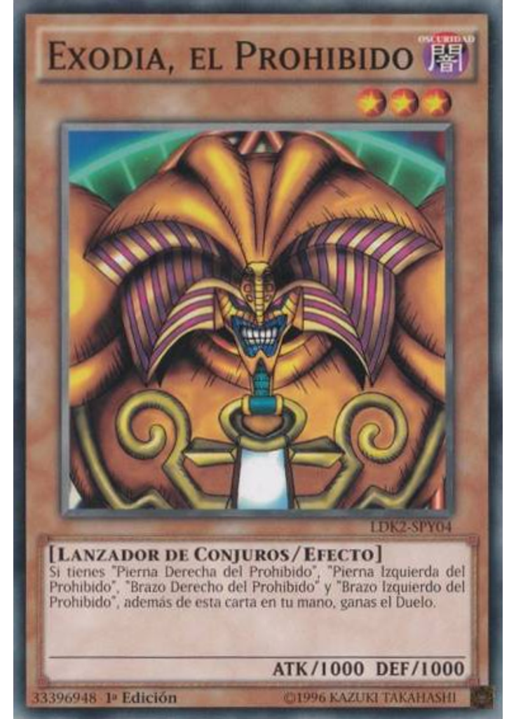 Exodia, el Prohibido