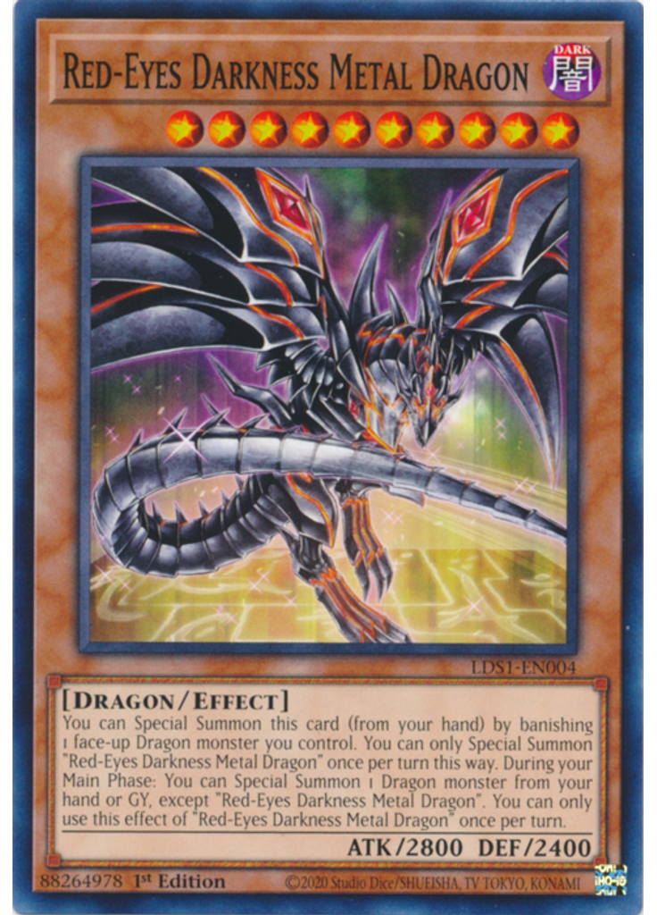 Red-Eyes Darkness Metal Dragon