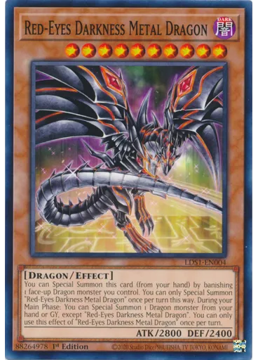 Red-Eyes Darkness Metal Dragon