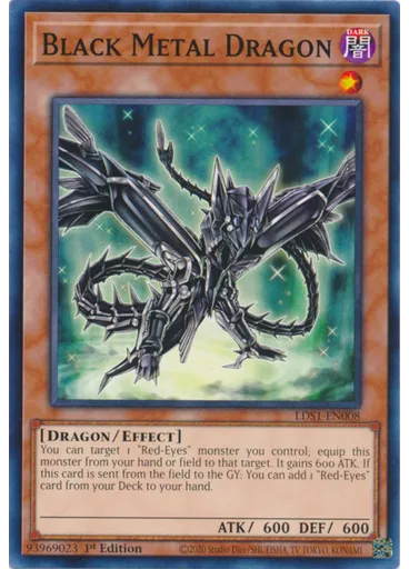 Black Metal Dragon