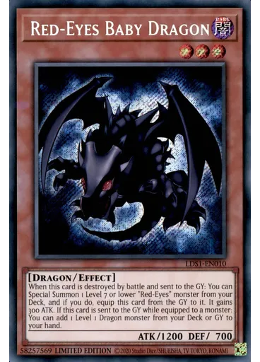 Red-Eyes Baby Dragon