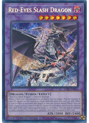 Red-Eyes Slash Dragon
