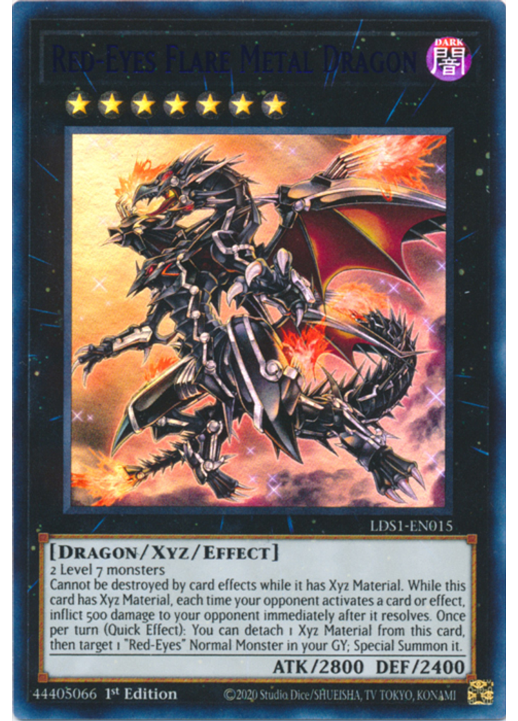 Red-Eyes Flare Metal Dragon