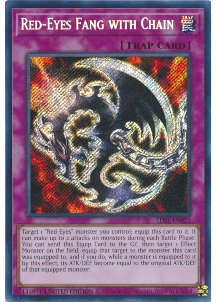 Red-Eyes Fang with Chain