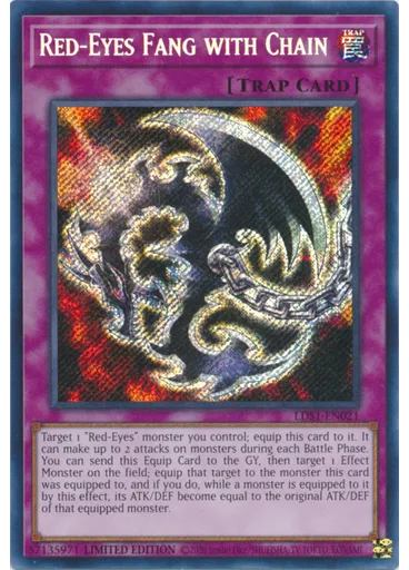Red-Eyes Fang with Chain