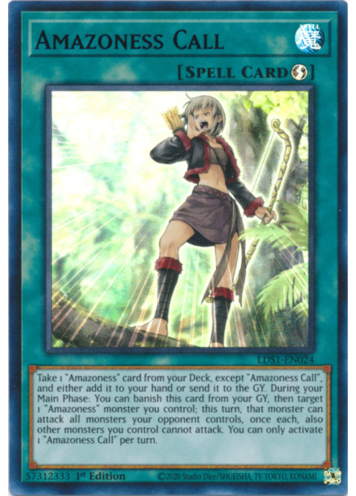 Amazoness Call (Ultra Rare 1st Edition Purple)