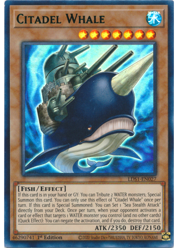 Citadel Whale (Ultra Rare 1st Edition Green)