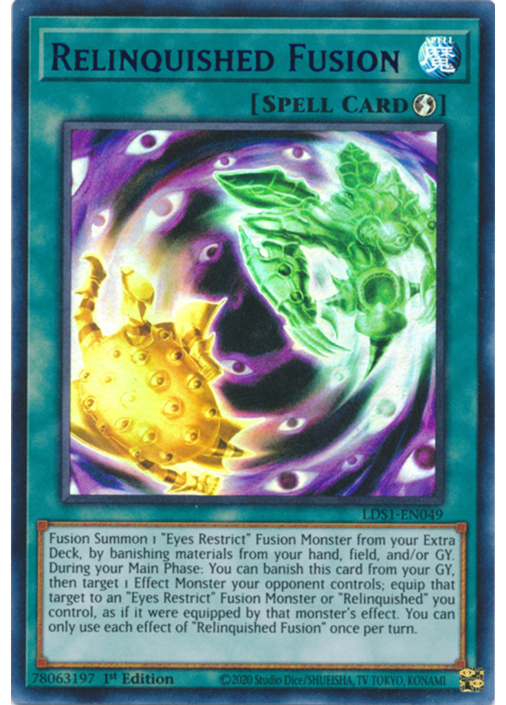 Relinquished Fusion (Ultra Rare 1st Edition Purple)