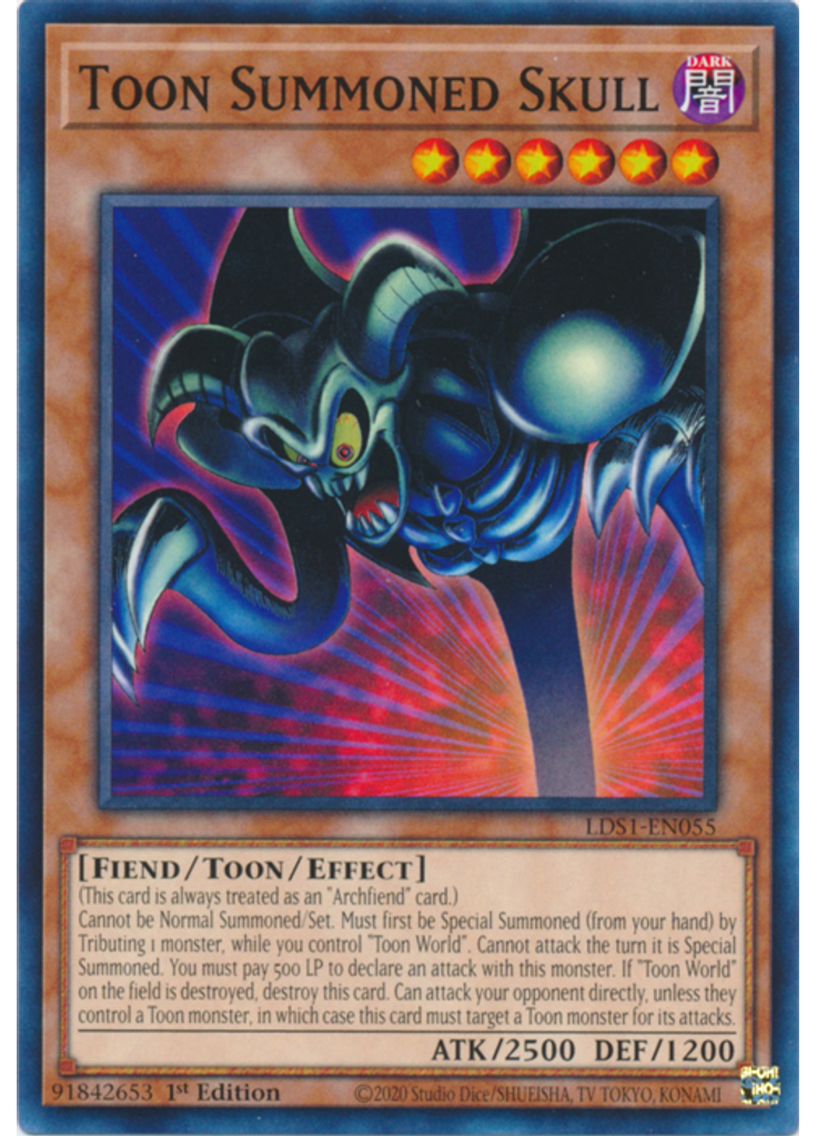 Toon Summoned Skull
