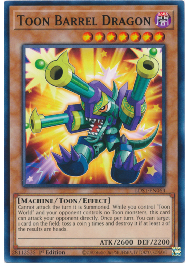 Toon Barrel Dragon