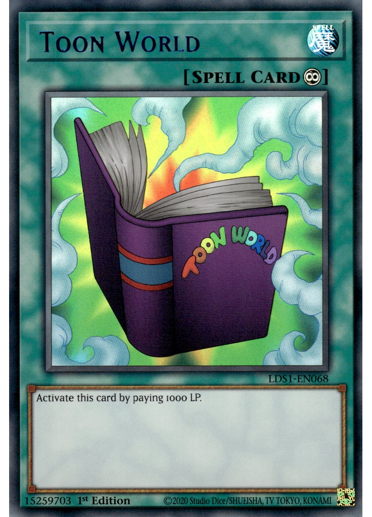 Toon World (Ultra Rare 1st Edition Blue)