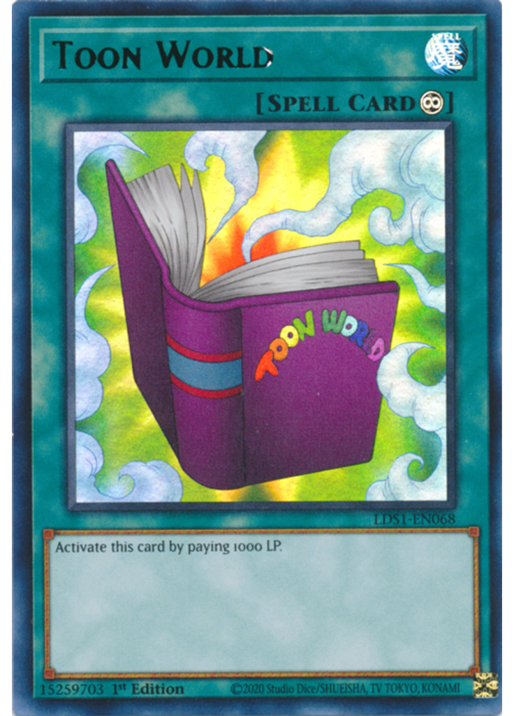 Toon World (Ultra Rare 1st Edition Green)
