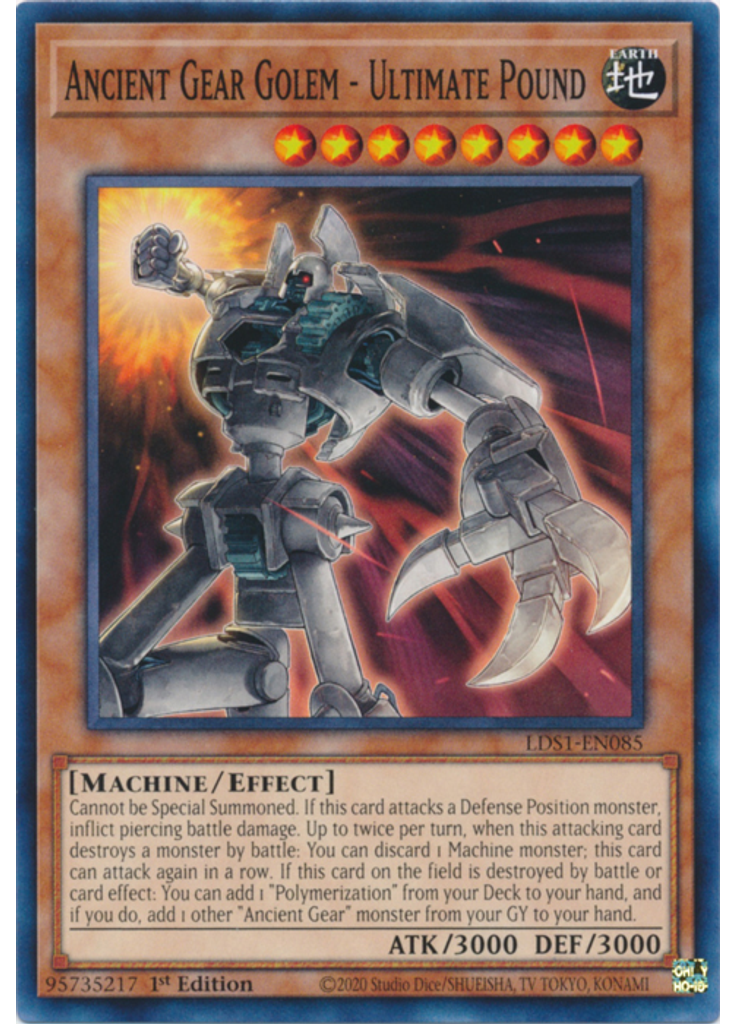 Ancient Gear Golem - Ultimate Pound