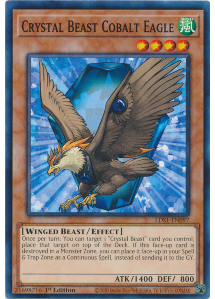 Crystal Beast Cobalt Eagle