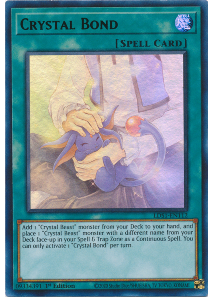 Crystal Bond (Ultra Rare 1st Edition Green)