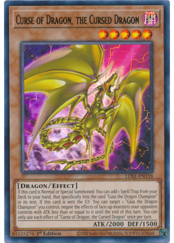 Curse of Dragon, the Cursed Dragon