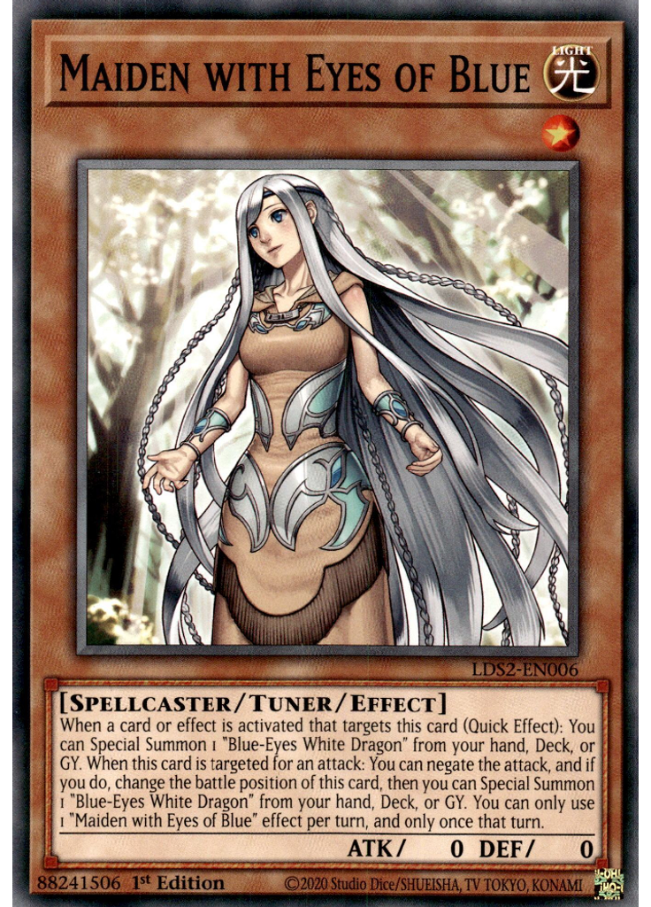 Maiden with Eyes of Blue