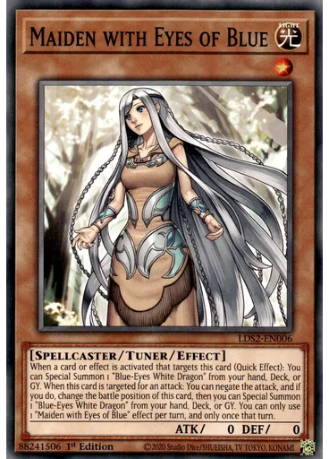 Maiden with Eyes of Blue