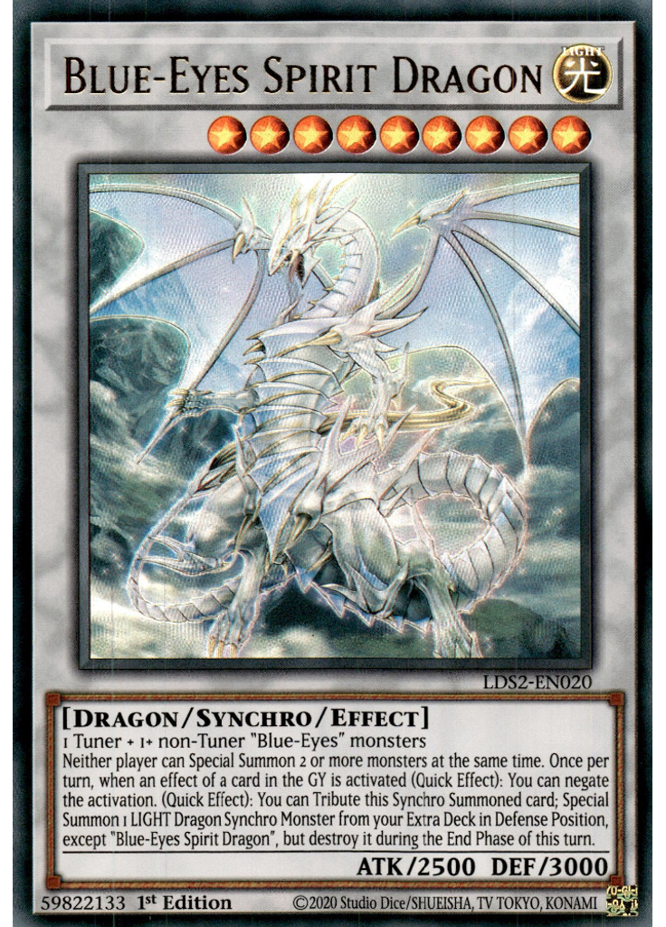 Blue-Eyes Spirit Dragon