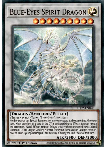 Blue-Eyes Spirit Dragon