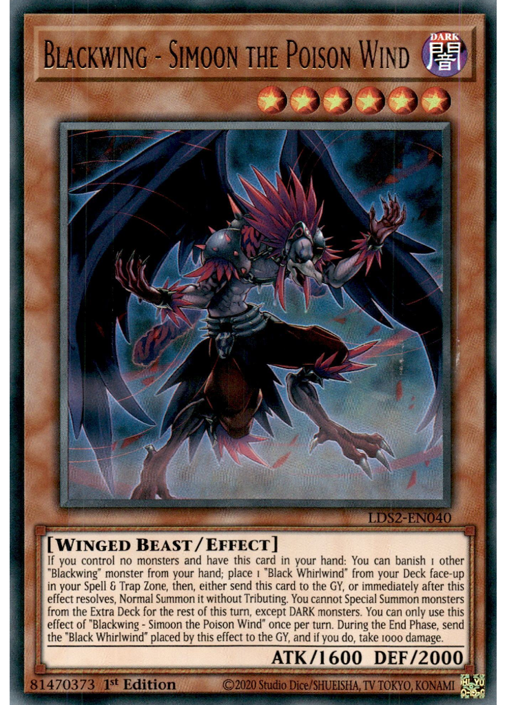 Blackwing - Simoon the Poison Wind