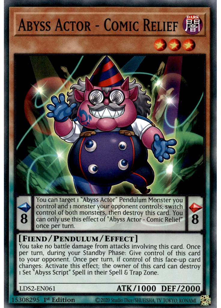 Abyss Actor - Comic Relief