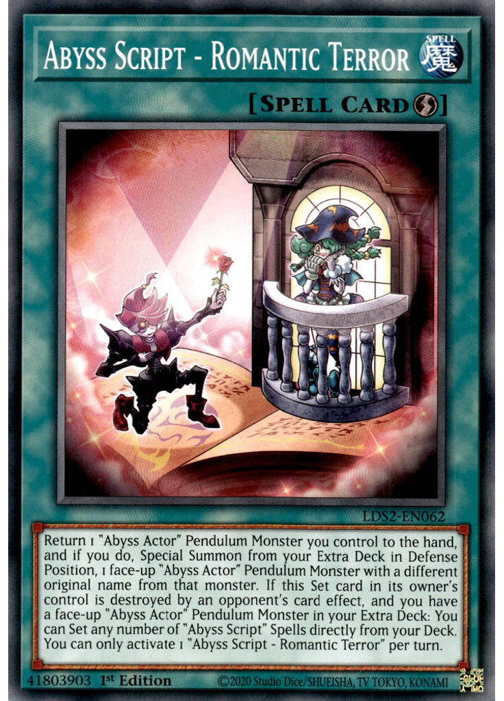 Abyss Script - Romantic Terror