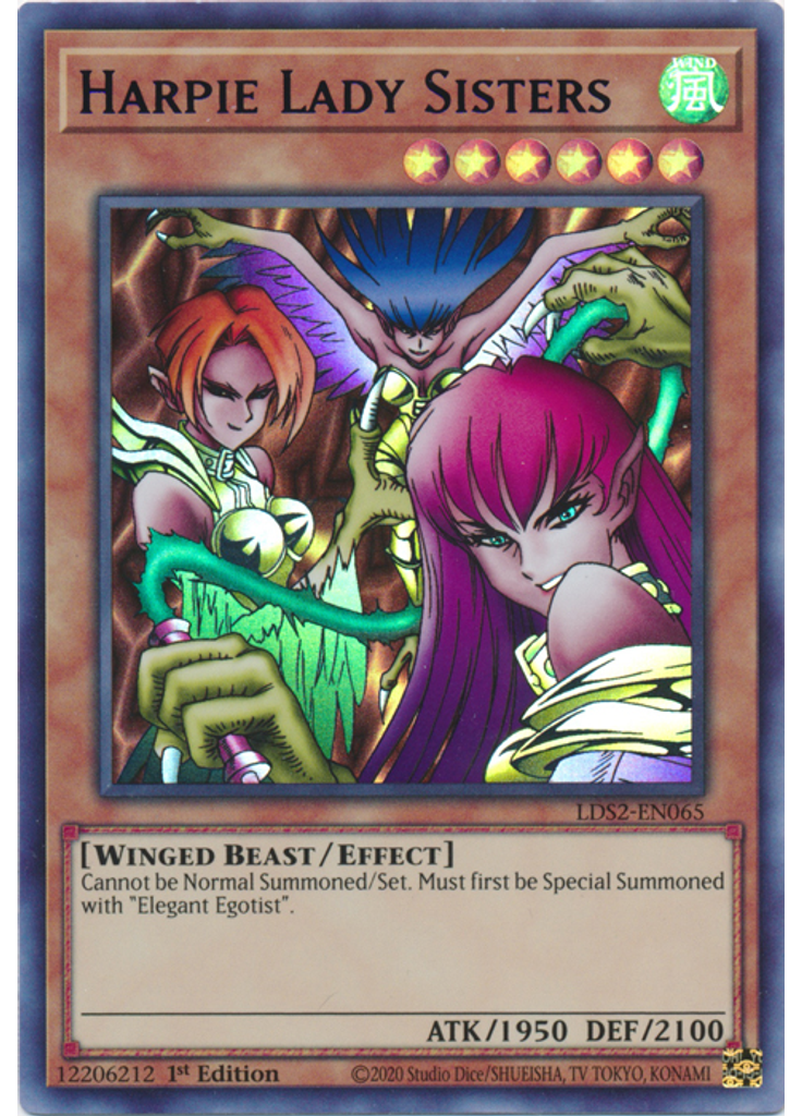 Harpie Lady Sisters (Ultra Rare 1st Edition Purple)