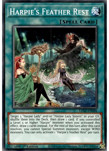Harpie's Feather Rest — Legendary Duelists: Season 2